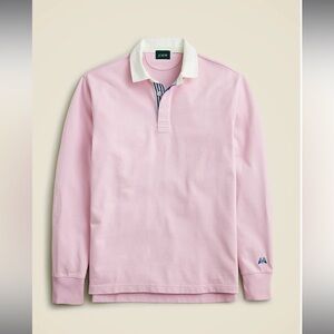 J. Crew Rugby shirt with striped placket